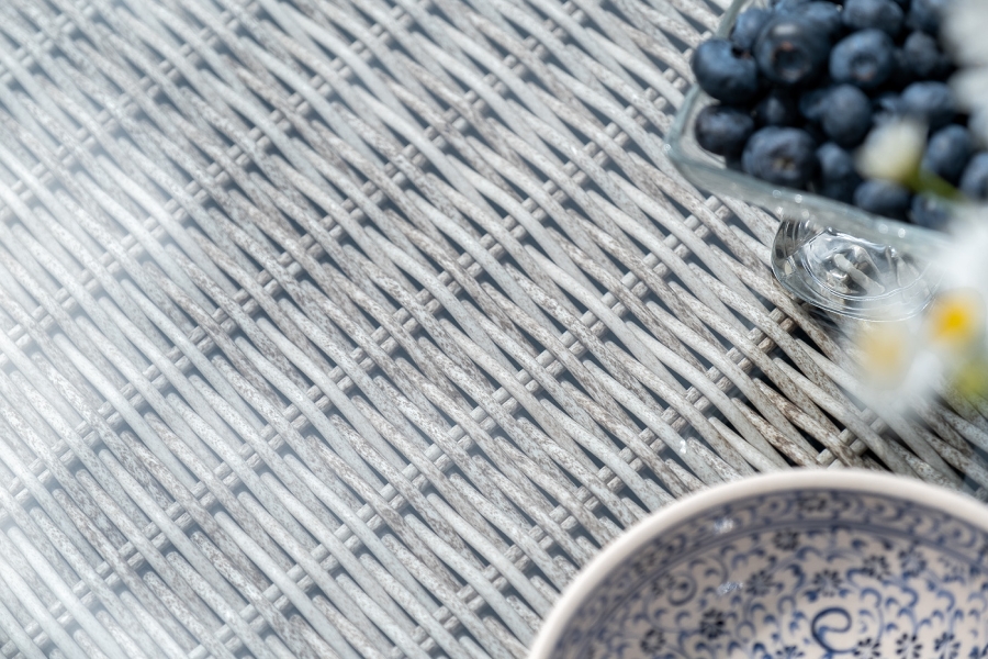 Кон Панна столик журнальный из искусственного ротанга, цвет бежевый - фото 12