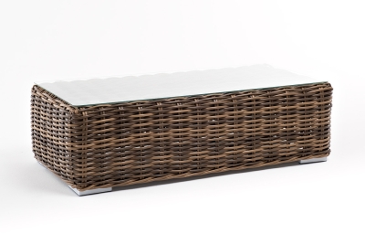 "Палермо" журнальный столик из искусственного ротанга, цвет соломенный "Палермо" журнальный столик из искусственного ротанга, цвет соломенный