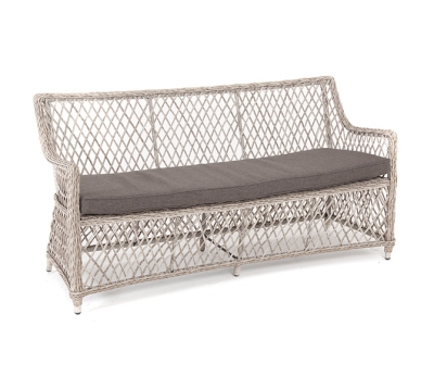 "Латте" диван двухместный из искусственного ротанга, цвет бежевый "Латте" диван двухместный из искусственного ротанга, цвет бежевый