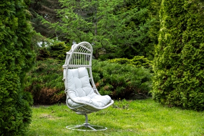 "Севилья" кресло-кокон из искусственного ротанга, цвет бежевый