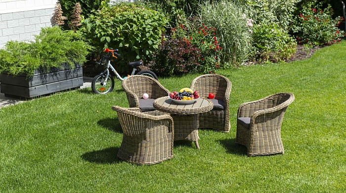 "Тильда" обеденная группа детская плетеная Тильда обеденная группа детская плетеная - фото 5