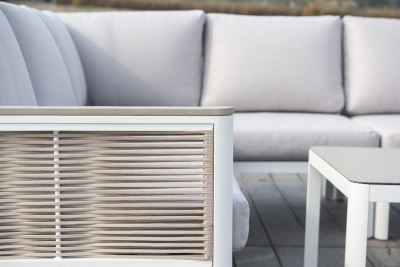 "Париж" угловой модульный диван, каркас из алюминия "Париж" угловой модульный диван, каркас из алюминия