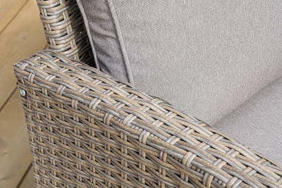 "Мэдисон" обеденная группа из искусственного ротанга, цвет соломенный