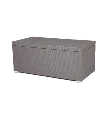 "Порту" сундук водонепроницаемый из искусственного ротанга, цвет графит