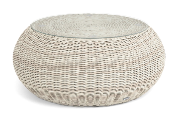 "Барселона" журнальный столик из искусственного ротанга, цвет бежевый