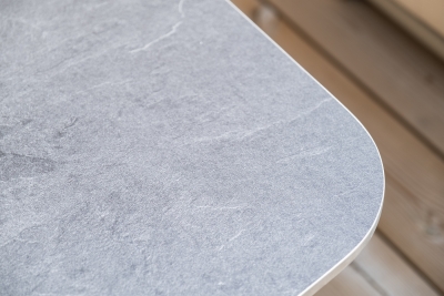 "Форли" лаунж-зона 4-местная плетеная из роупа (веревки), каркас алюминиевый светло-серый, роуп серо-коричневый